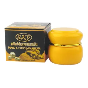 Sky Pearl & Curcumin Whitening Cream – 20g | Dark Spot & Skin Brightening Cream